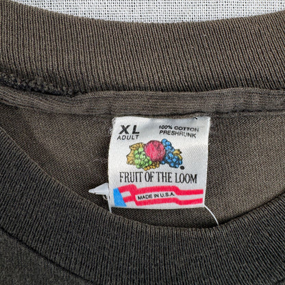90s キング牧師 偉人 Tシャツ USA製 黒 Martin Martin Luther King フェード フルーツオブザルーム シングルステッチ XL 2604-0125