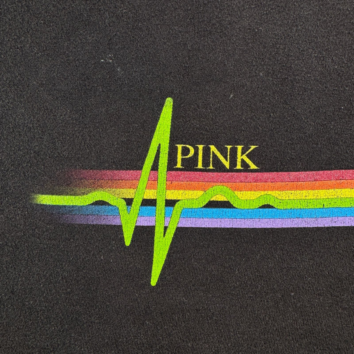 00s Pink Floyd ピンクフロイド 狂気 Tシャツ バンT 2005 フェード 2604-0128