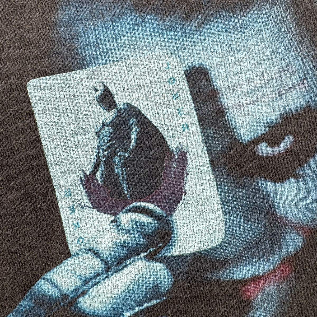 00s ジョーカー ダークナイト シャツ ムービー 映画 トランプ DARK NIGHT JOKER Tシャツ S 2604-0127