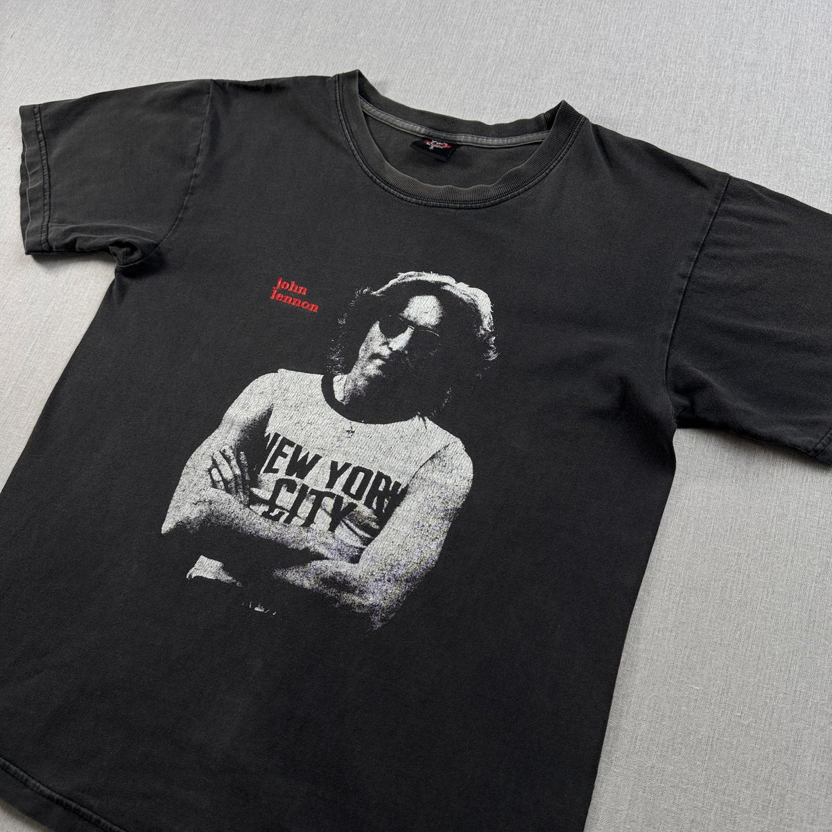 90s 00s ジョンレノン JOHN LENNON NEW YORK CITY ビートルズ キッズ 黒 サングラス 2604-0131