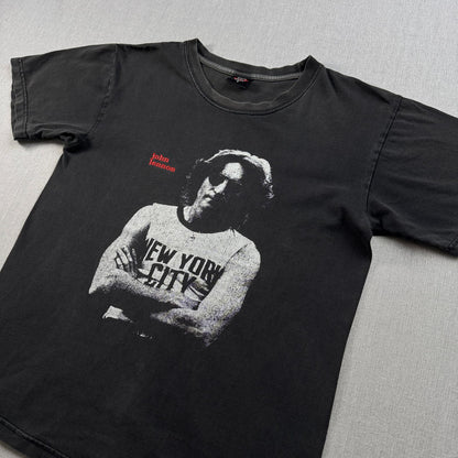 90s 00s ジョンレノン JOHN LENNON NEW YORK CITY ビートルズ キッズ 黒 サングラス 2604-0131