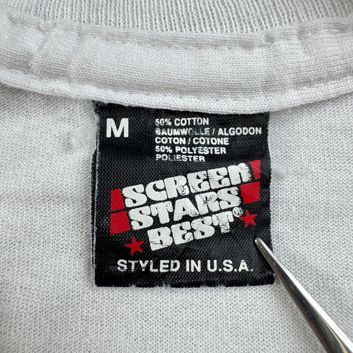 90s スパイスガールズ Spice Girls バンドT Tシャツ USA製 M 白 シングルステッチ 2604-0132
