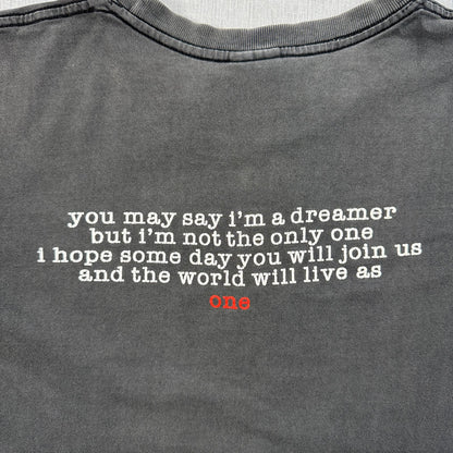 90s 00s ジョンレノン JOHN LENNON NEW YORK CITY ビートルズ キッズ 黒 サングラス 2604-0131