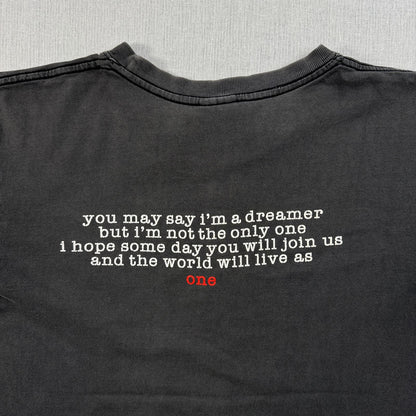 90s 00s ジョンレノン JOHN LENNON NEW YORK CITY ビートルズ キッズ 黒 サングラス 2604-0131