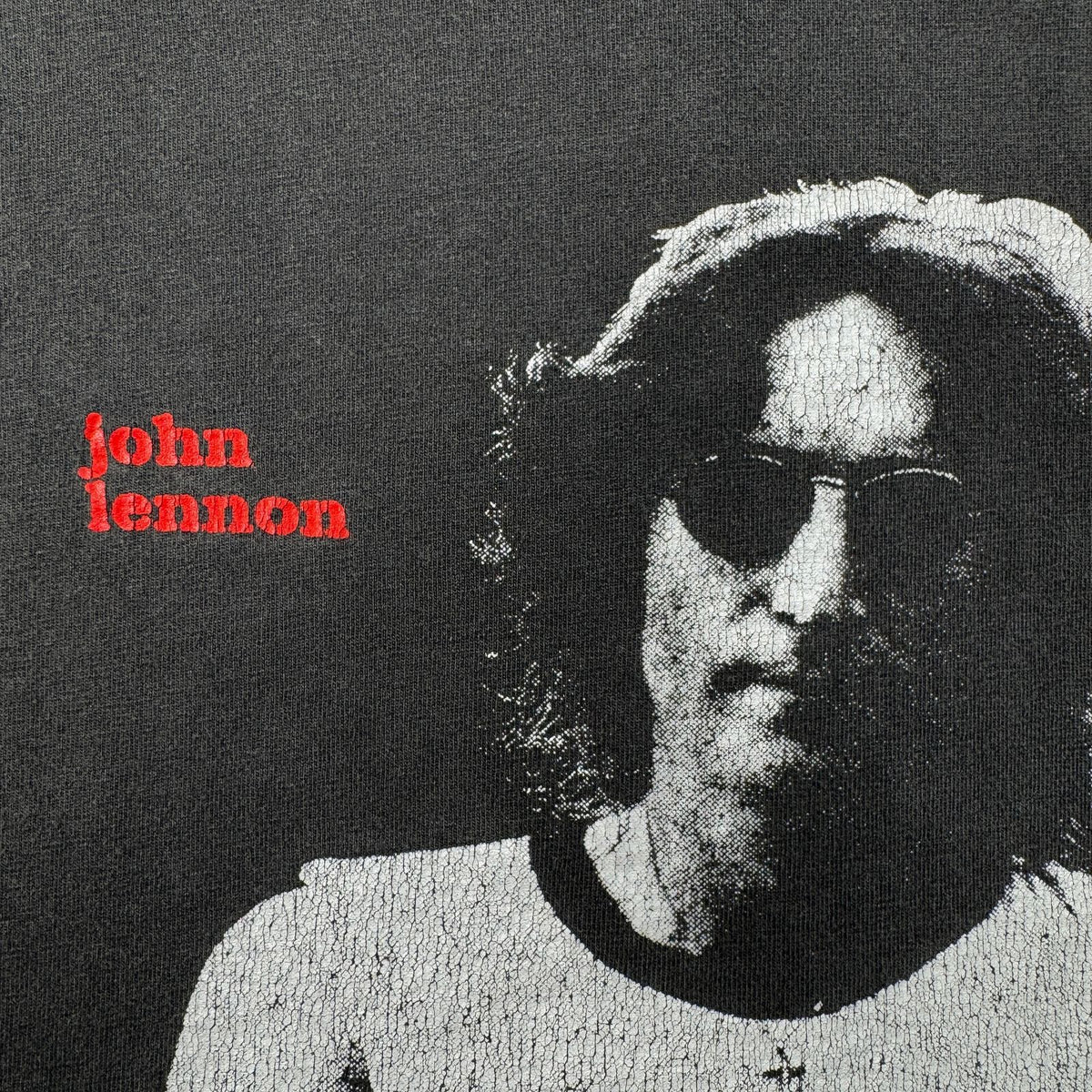 90s 00s ジョンレノン JOHN LENNON NEW YORK CITY ビートルズ キッズ 黒 サングラス 2604-0131