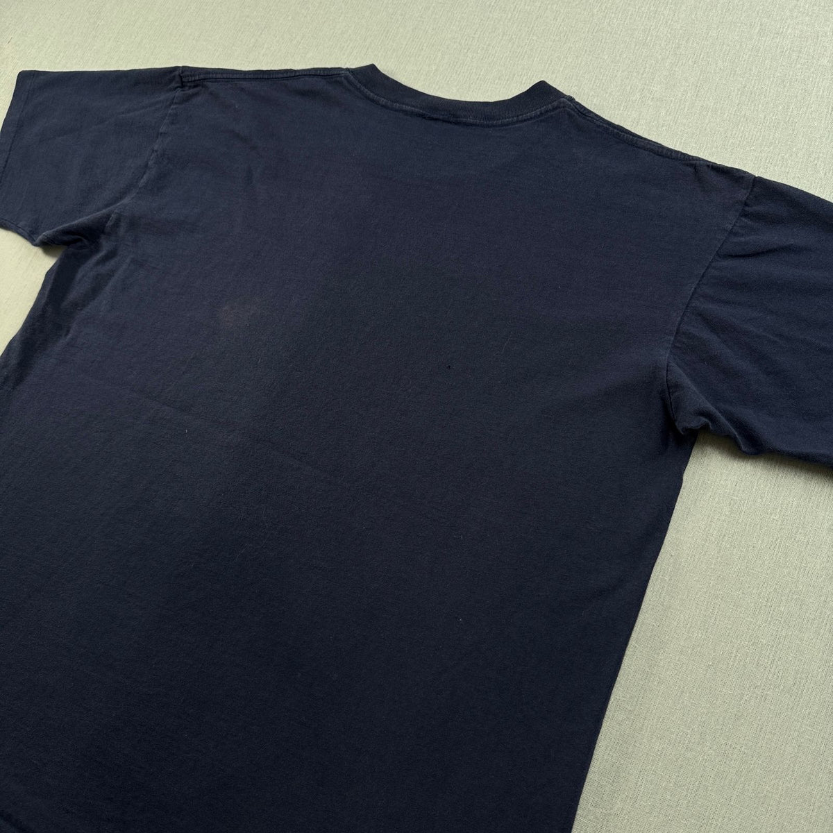 90s so many books so little time アートT Tシャツ RTC シングルステッチ ネイビー 2604-0169
