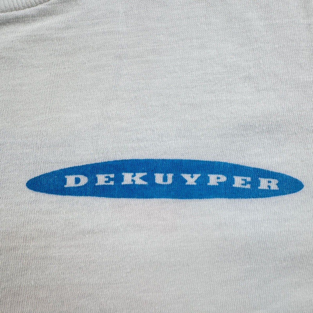90s 企業T 牛 アートT プロモT DEKUYPER 白 Tシャツ 2604-0171