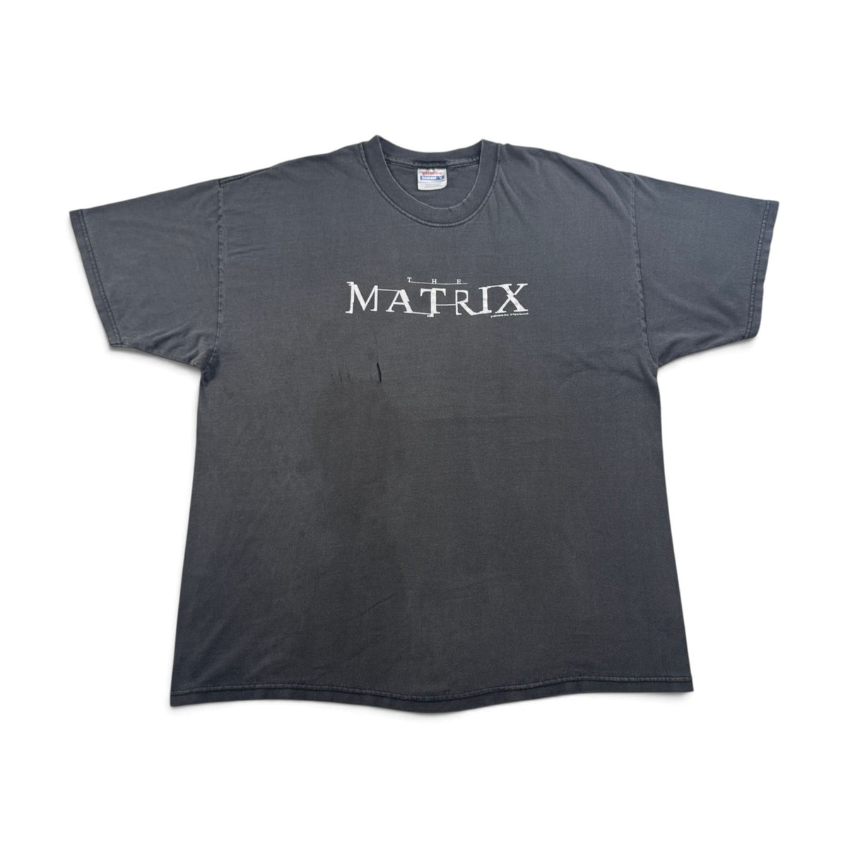 90s MATRIX マトリックス Tシャツ 黒 XL 映画 ムービー フェード 2604-0175