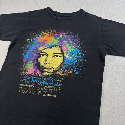 00s ジミヘン ジミ ヘンドリックス JIMI HENDRIX 黒 Tシャツ バンドT 2604-0180