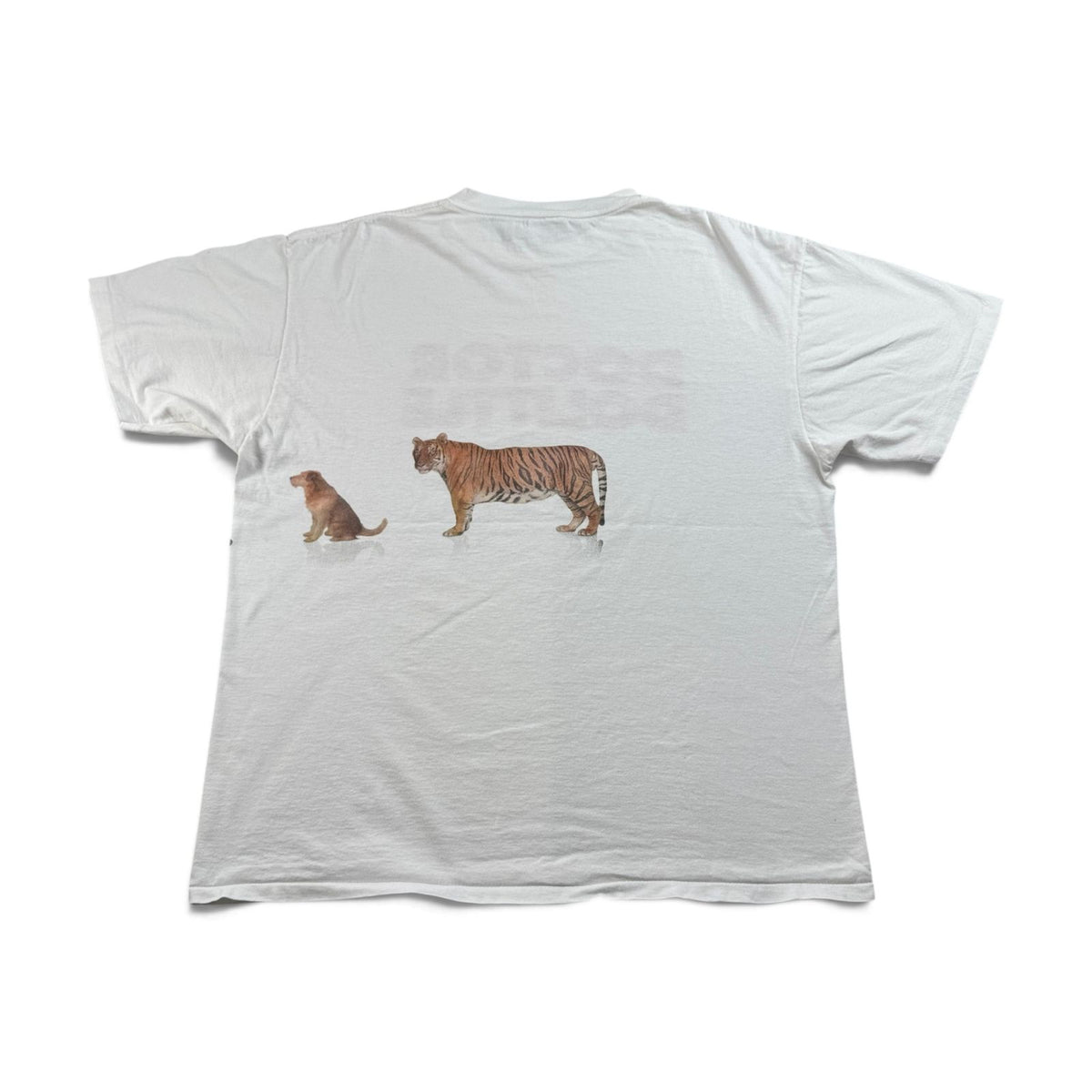 90s ドクタードリトル 映画T Tシャツ XL 白 Doctor Dolittle ムービー シングルステッチ 両面 2604-0182