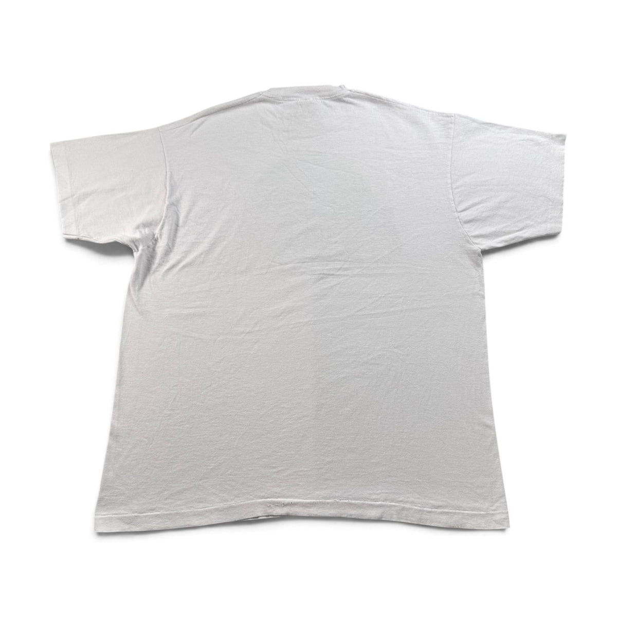 90s Tシャツ 動物 地球 FLETCHERS アートT 白 2XL USA製 シングルステッチ 2604-0189