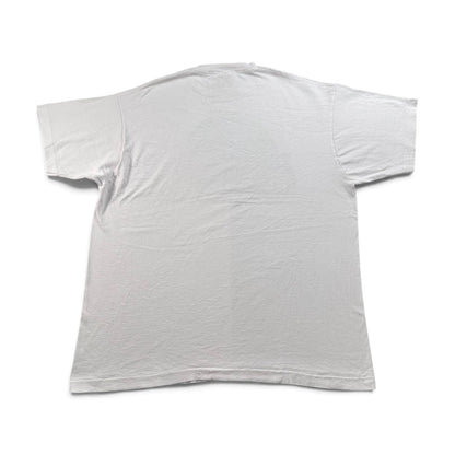 90s Tシャツ 動物 地球 FLETCHERS アートT 白 2XL USA製 シングルステッチ 2604-0189