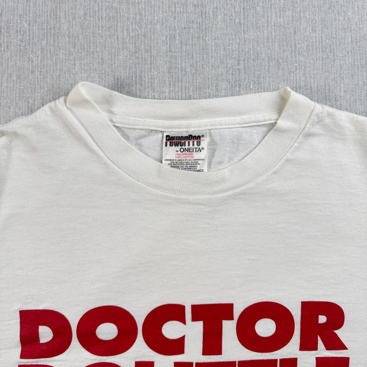 90s ドクタードリトル 映画T Tシャツ XL 白 Doctor Dolittle ムービー シングルステッチ 両面 2604-0182