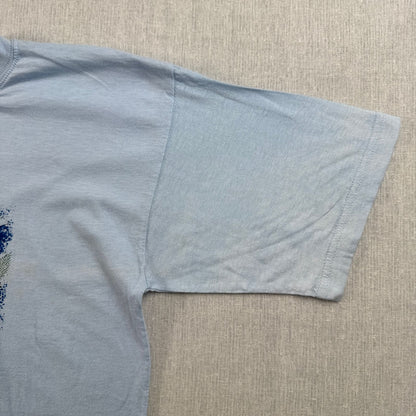 90s ルパン三世 カリオストロの城 Tシャツ 青 水色 M Lupin 2604-0192