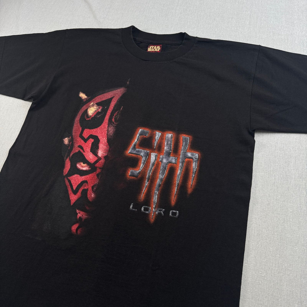90s スターウォーズ SITH エピソード1 ダースモール Tシャツ L EP1 黒 STAR WARS デッドストック 2604-0225