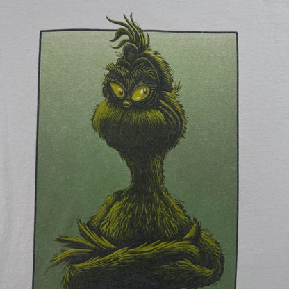 90s グリンチ カルバンクライン GRINCH Calvin Klein パロディ Tシャツ 白 L 1999 映画 ムービー 2604-0218
