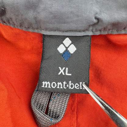 montbell ナイロンジャケット O.D パーカー オレンジ ゴープコア マウンテンパーカー フェード 2604-0056