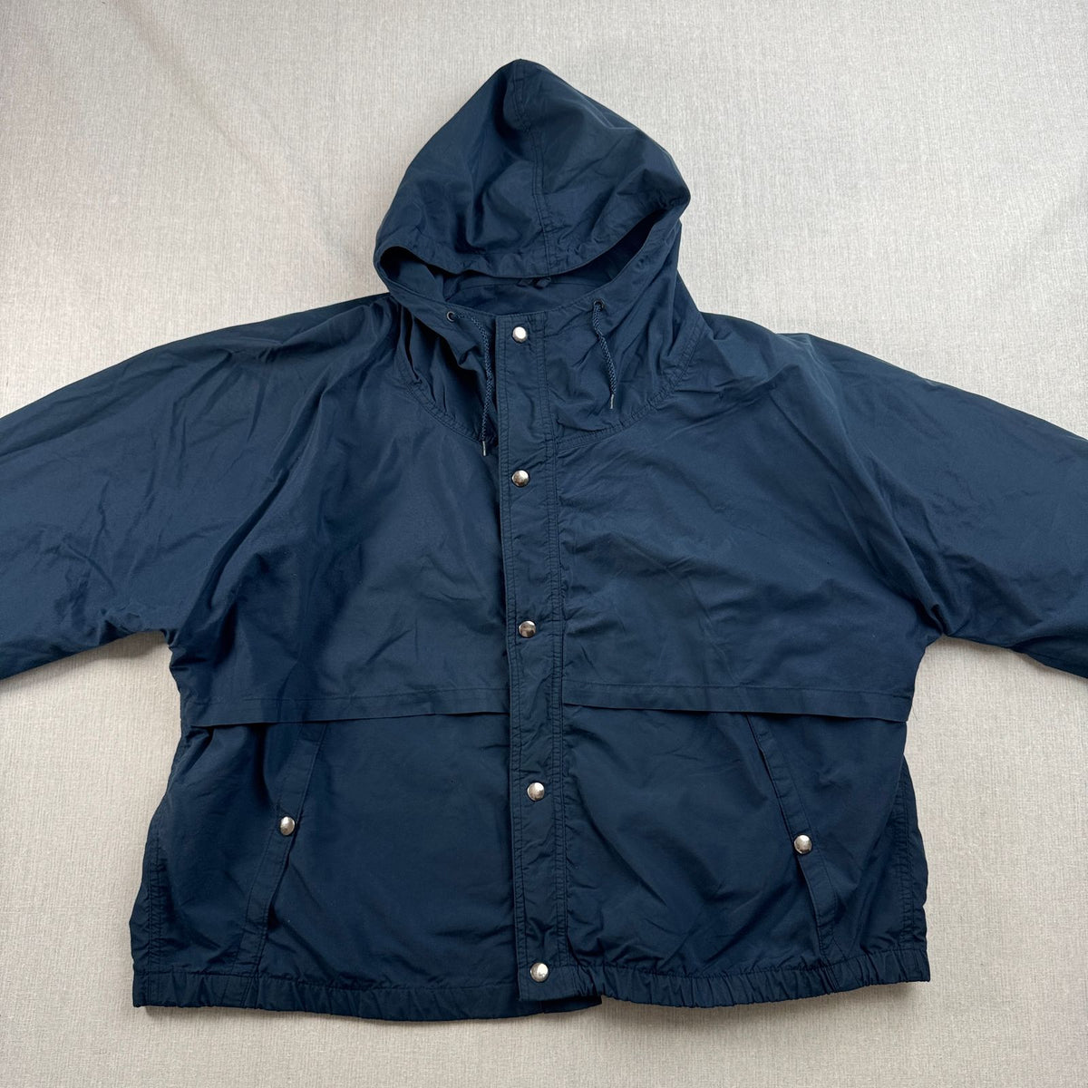 80s LLBEAN リバモア ジャケット フィッシングジャケット アノラック FISHING JKT l.l.bean エルエルビーン ネイビー talon 2604-0100