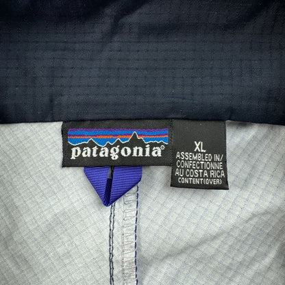 廃盤 90s パタゴニア ベロシティ シェル ナイロンジャケット XL Patagonia VelocityShell 青 ブルー 1996年製 コスタリカ製 2604-0064