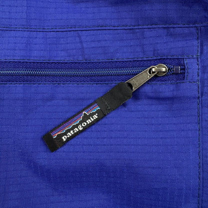 廃盤 90s パタゴニア ベロシティ シェル ナイロンジャケット XL Patagonia VelocityShell 青 ブルー 1996年製 コスタリカ製 2604-0064