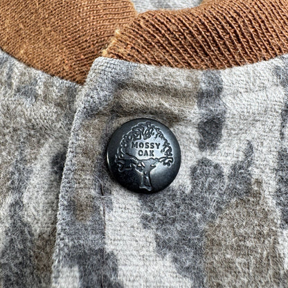 80s 90s USA製 MOSSY OAK リアルツリー カモ 迷彩 ブルゾン ma1 2XL ジャケット 中綿 2604-0017