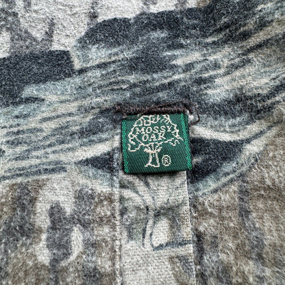 80s 90s USA製 MOSSY OAK リアルツリー カモ 迷彩 ブルゾン ma1 2XL ジャケット 中綿 2604-0017