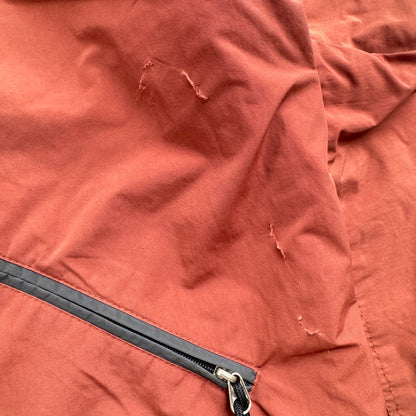 名作 patagonia パタゴニア フュージョン ジャケット Fusion Jacket カラー ブラウン 赤 裏フリース 90s コロンビア製 2604-0058