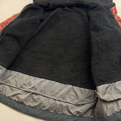 名作 patagonia パタゴニア フュージョン ジャケット Fusion Jacket カラー ブラウン 赤 裏フリース 90s コロンビア製 2604-0058