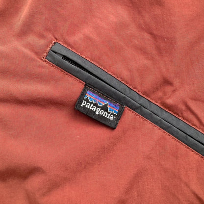 名作 patagonia パタゴニア フュージョン ジャケット Fusion Jacket カラー ブラウン 赤 裏フリース 90s コロンビア製 2604-0058