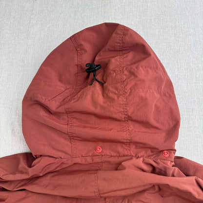 名作 patagonia パタゴニア フュージョン ジャケット Fusion Jacket カラー ブラウン 赤 裏フリース 90s コロンビア製 2604-0058