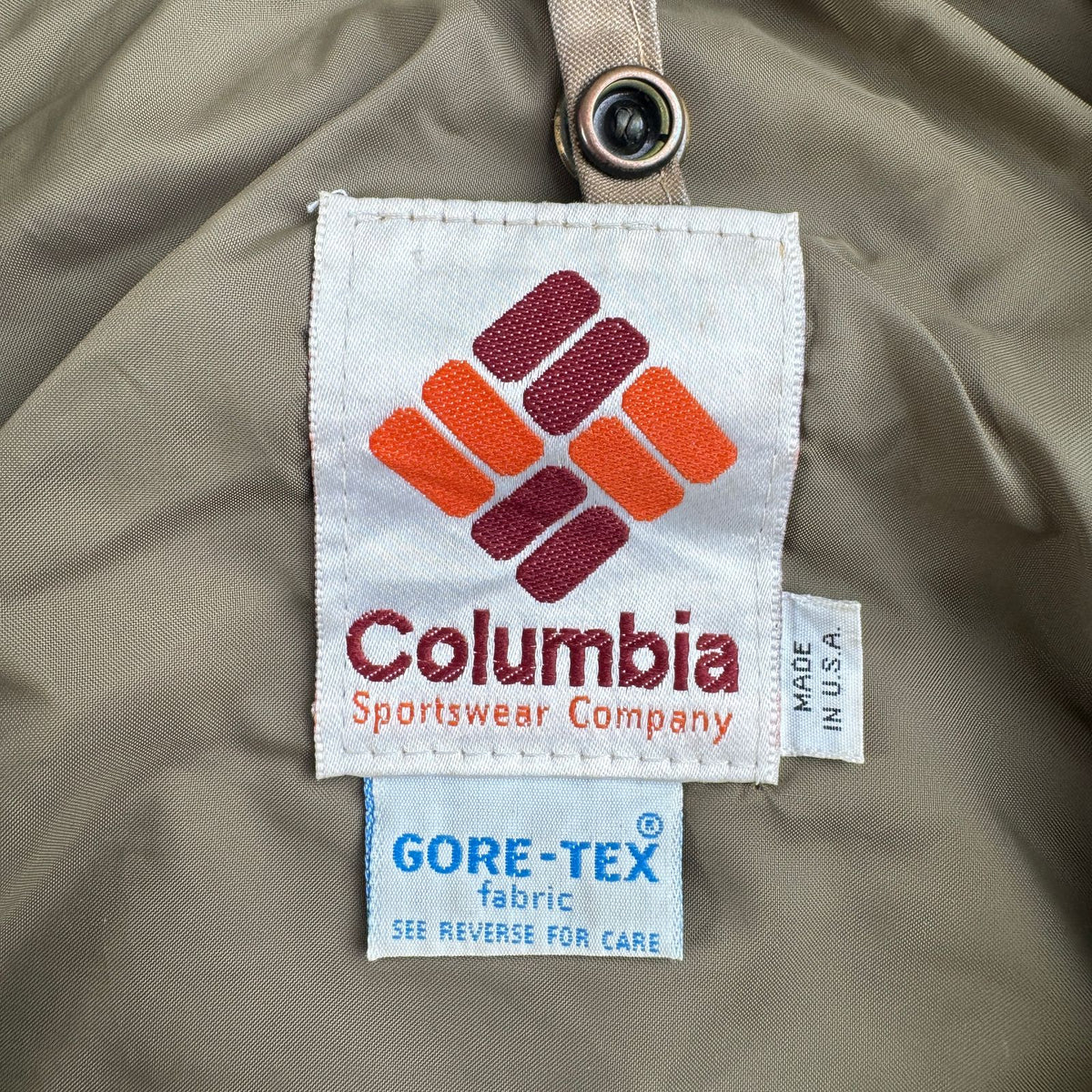 70s 80s コロンビア ダックハンターカモ ゴアテックス ジャケット columbia カモ柄 迷彩 2604-0071