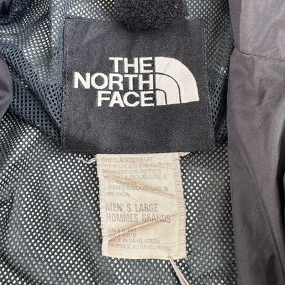 90s THE NORTH FACE ゴアテックス マウンテンパーカー Mountain Light Jacket ノースフェイス 青 黒 gore-tex L 2604-0204
