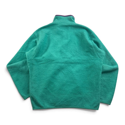 90s パタゴニア スナップT エメラルド USA製 フリース patagonia snapT Scaribbean magenta S 2604-0009