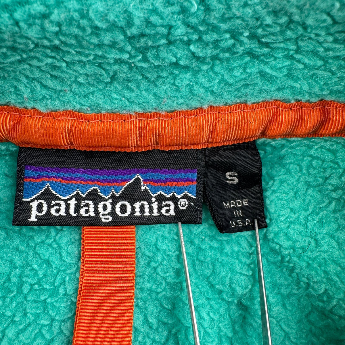 90s パタゴニア スナップT エメラルド USA製 フリース patagonia snapT Scaribbean magenta S 2604-0009