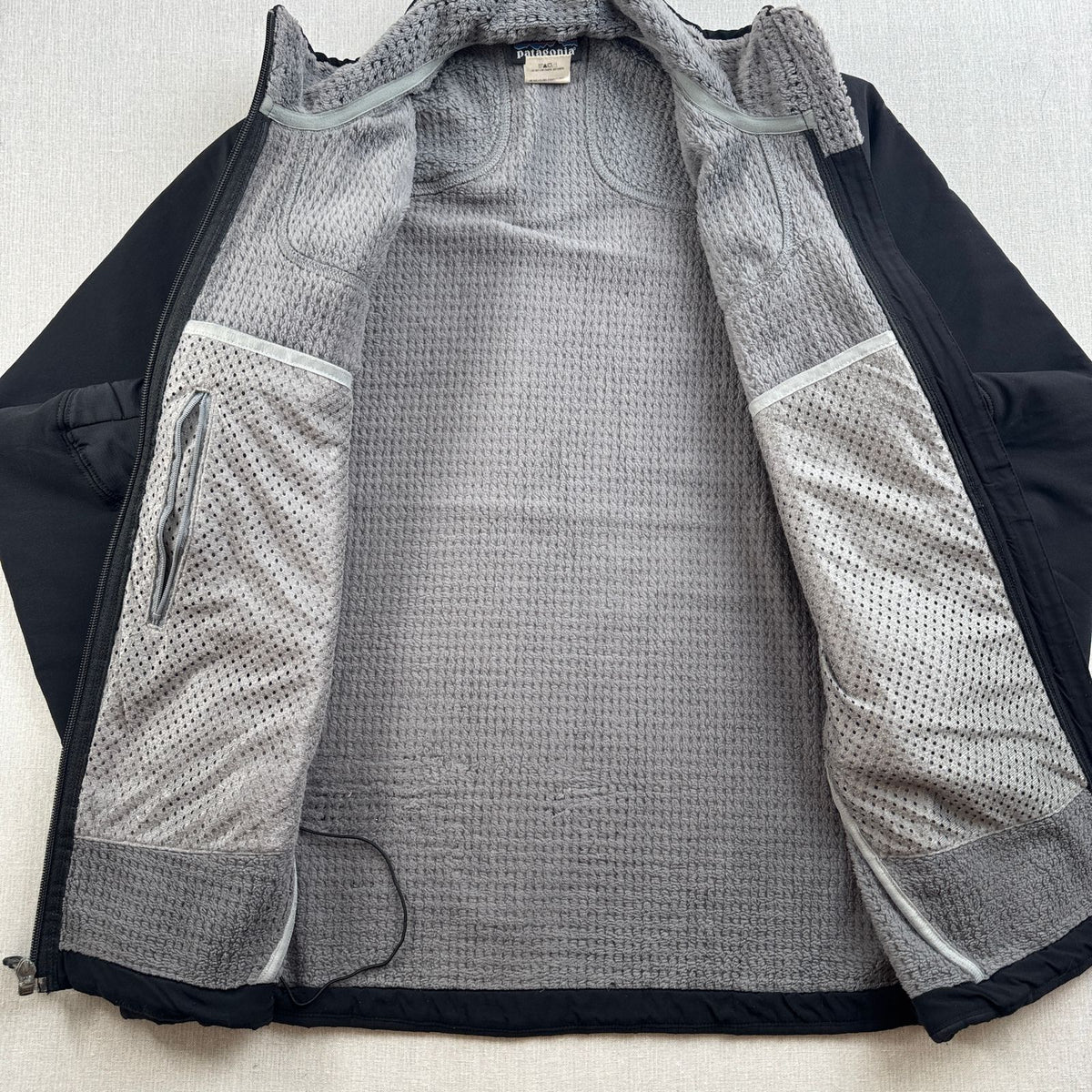 00s パタゴニア core skin jacket R2ジャケット フリース M 黒 patagonia 2604-0139