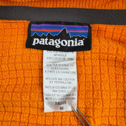 パタゴニア R1 ハーフジップ オレンジ POLARTEC M patagonia フリースプルオーバー レギュレーター M 2604-0161