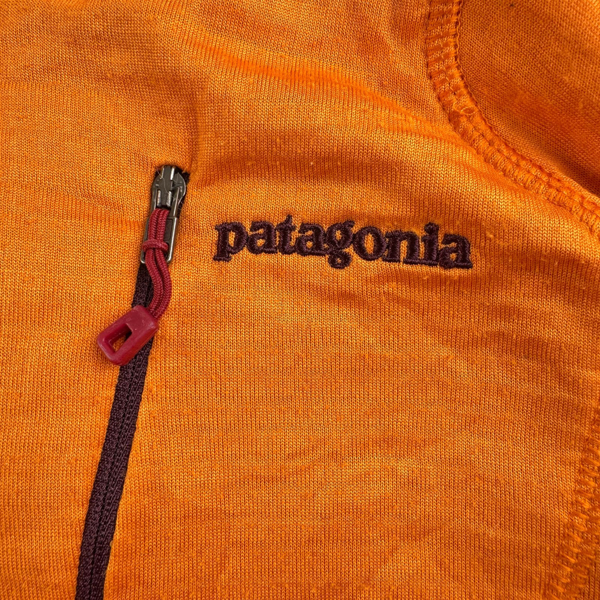 パタゴニア R1 ハーフジップ オレンジ POLARTEC M patagonia フリースプルオーバー レギュレーター M 2604-0161