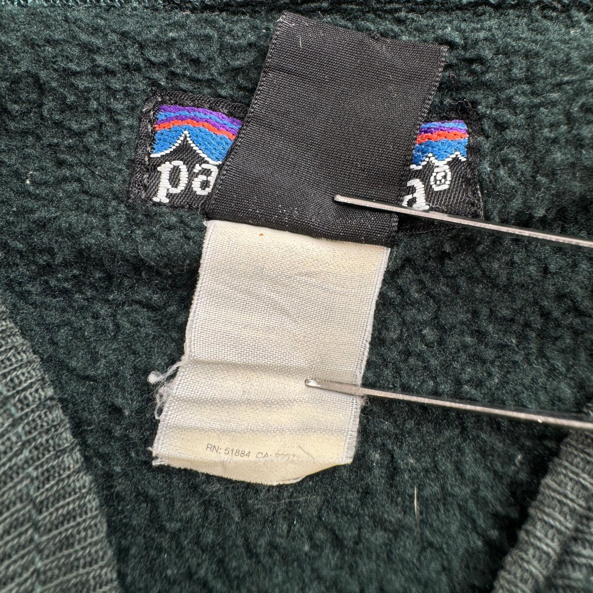 90s パタゴニア マトリックスフリース カーキ オリーブ USA製 S matrix fleece hooded pullover 2604-0229