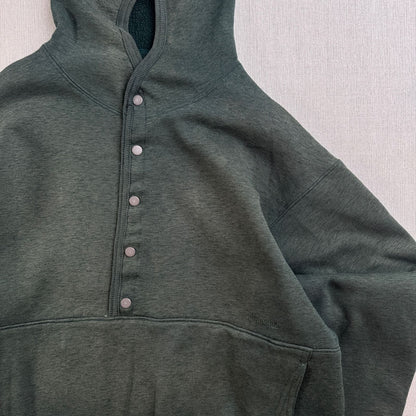 90s パタゴニア マトリックスフリース カーキ オリーブ USA製 S matrix fleece hooded pullover 2604-0229