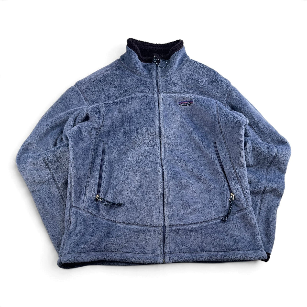 00s パタゴニア レギュレーター R4 フリース ジャケット USA製 patagonia 青 M 2604-0254