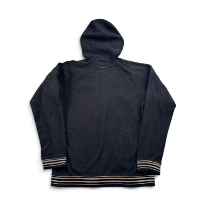00s パタゴニア プラッシュ シンチラフリース フルジップ パーカー Plush Synchilla Sweat patagonia M 黒 2605-00137