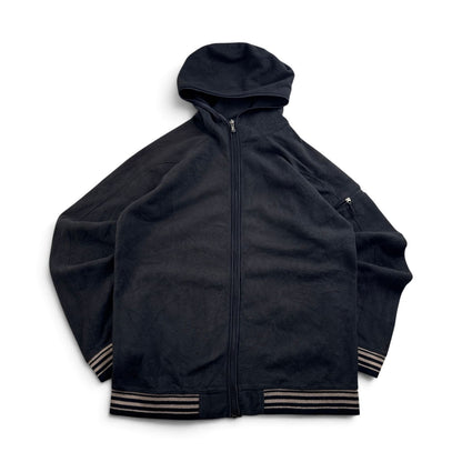 00s パタゴニア プラッシュ シンチラフリース フルジップ パーカー Plush Synchilla Sweat patagonia M 黒 2605-00137