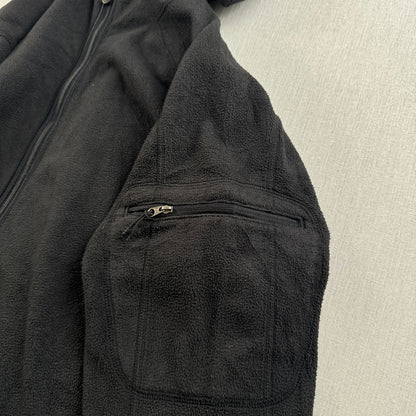 00s パタゴニア プラッシュ シンチラフリース フルジップ パーカー Plush Synchilla Sweat patagonia M 黒 2605-00137