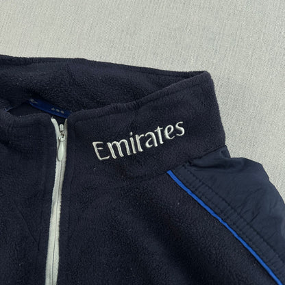 00s UMBRO アンブロ チェルシー フリース ハーフジップ ジャケット emirates ネイビー サッカー 2605-00138