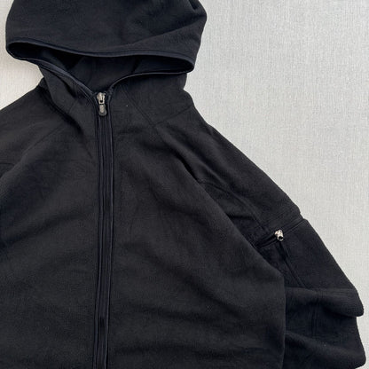 00s パタゴニア プラッシュ シンチラフリース フルジップ パーカー Plush Synchilla Sweat patagonia M 黒 2605-00137