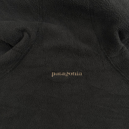 00s パタゴニア プラッシュ シンチラフリース フルジップ パーカー Plush Synchilla Sweat patagonia M 黒 2605-00137