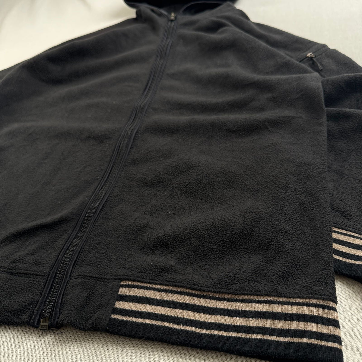00s パタゴニア プラッシュ シンチラフリース フルジップ パーカー Plush Synchilla Sweat patagonia M 黒 2605-00137