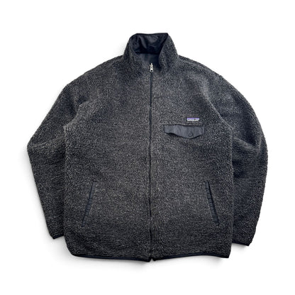 パタゴニア リバーシブル スナップジップ ジャケット フリース グリセード Reversible Snap-Zip Jacket 黒 グレー 2605-00170