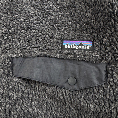 パタゴニア リバーシブル スナップジップ ジャケット フリース グリセード Reversible Snap-Zip Jacket 黒 グレー 2605-00170