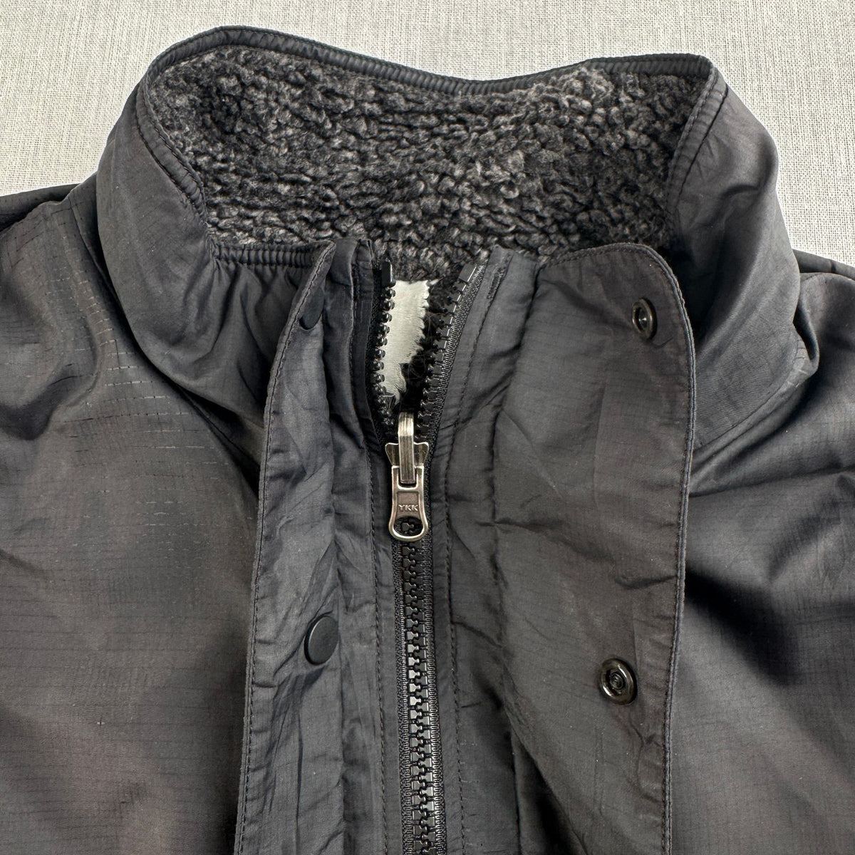 パタゴニア リバーシブル スナップジップ ジャケット フリース グリセード Reversible Snap-Zip Jacket 黒 グレー 2605-00170